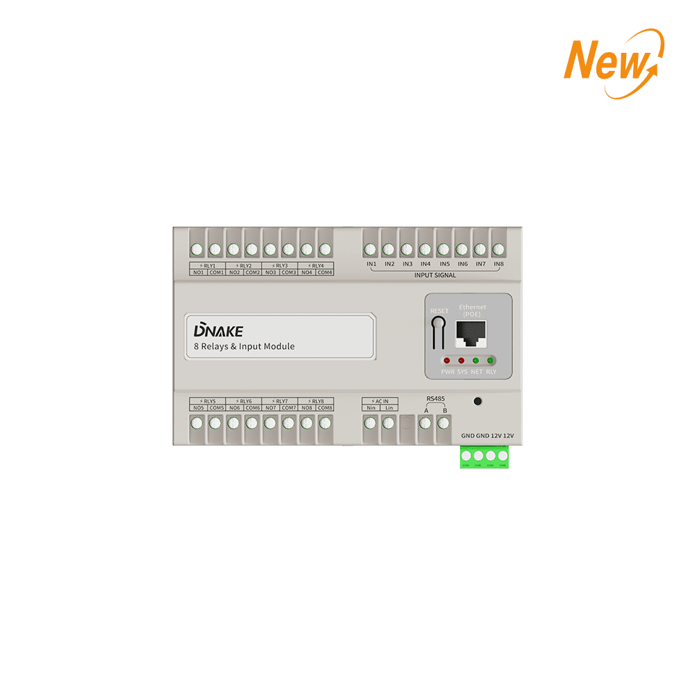 ماژول 8 رله و ورودی DNAKE مدل RIM08